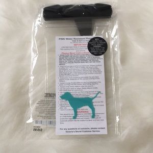 PINK waterproof phone case